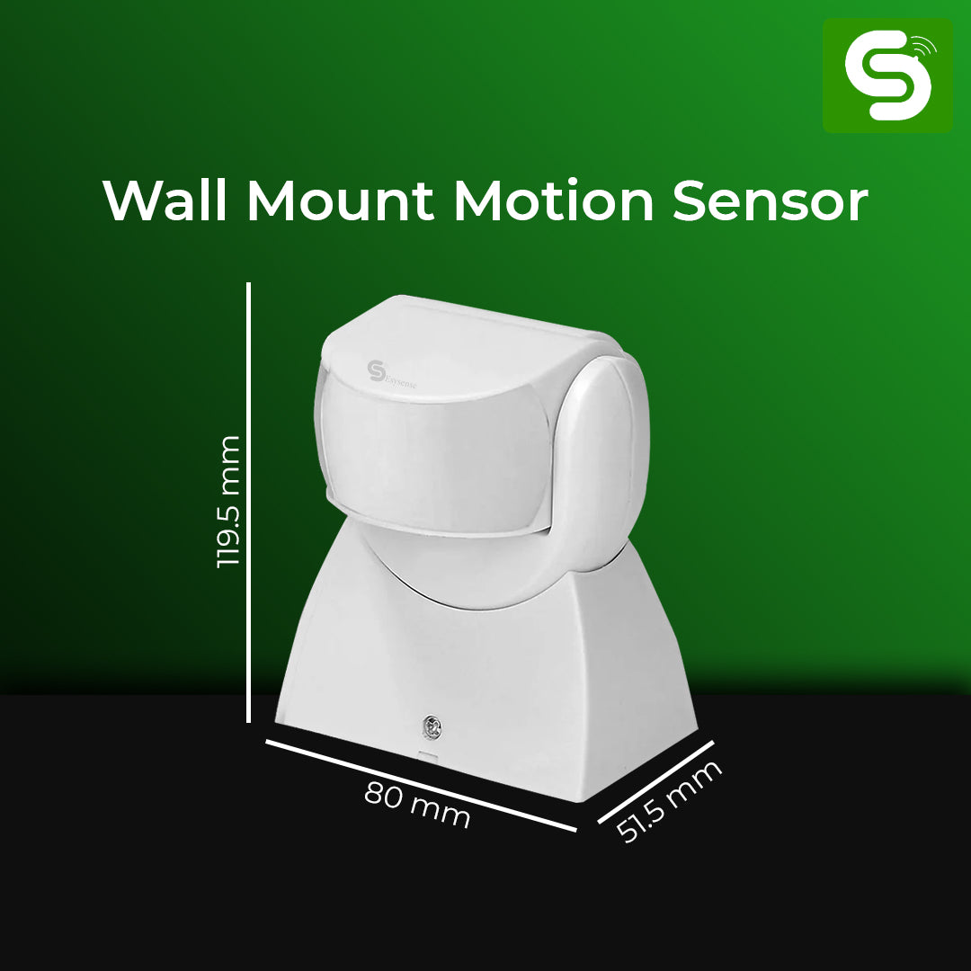light sensor for outdoor lights, day night sensor for outdoor lights, outdoor light with day night sensor, Wall Mount Motion Sensor, Upto 12m Detection Range, Radar Motion Sensor with IP65, Microwave Motion Sensor, motion sensor wall mount, microwave technology, wall mount motion sensor