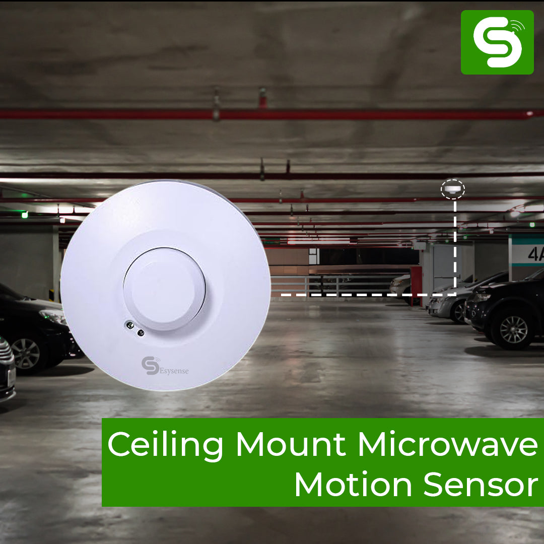 Microwave Motion Sensor, 360° Surface Mount Motion Detector, Radar Motion Sensor with adjustable delay time, motion detector radar, radar motion detector, microwave sensor for human detection, microwave sensors, microwave sensor motion detector, occupancy sensors, vacancy sensor