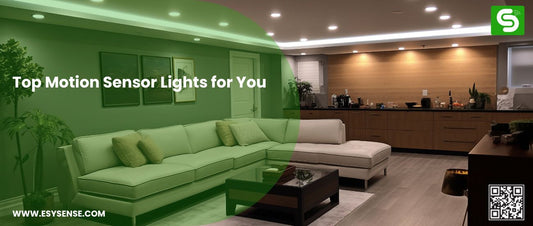 Top Motion Sensor Lights & Sensor for 2025 featuring PIR, microwave and radar motion sensors for smart home and office lighting