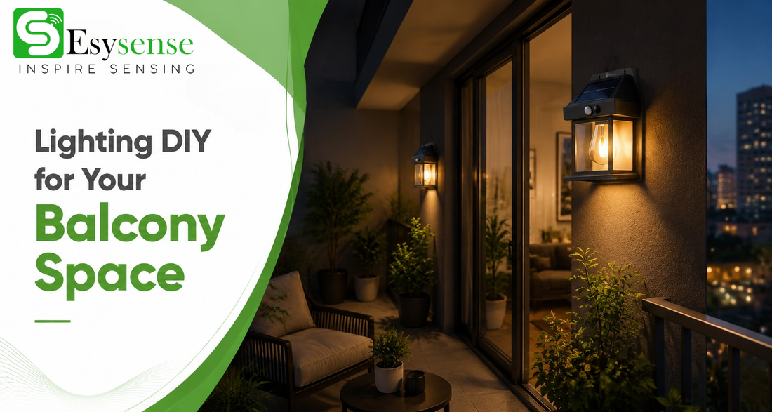 Lighting DIY for Your Balcony Space