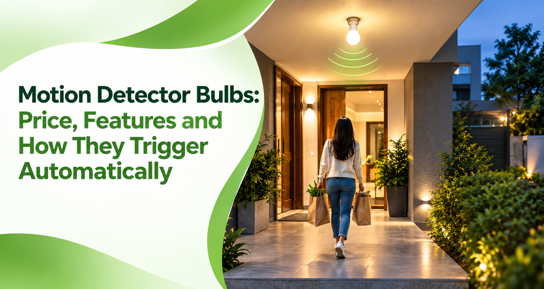 Motion Detector Bulbs: Price, Features and How They Trigger Automatically