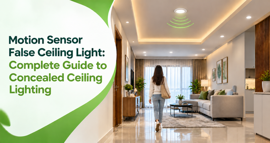 Motion Sensor False Ceiling Light: Complete Guide to Concealed Ceiling Lighting