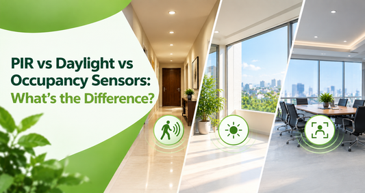 PIR vs Daylight vs Occupancy Sensors: What's the Difference?
