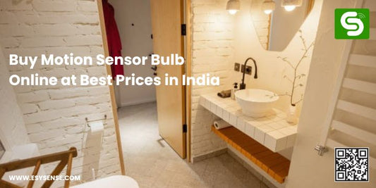 Buy Motion Sensor Bulb Online at Best Prices in India featuring smart PIR LED bulbs for energy-efficient home lighting