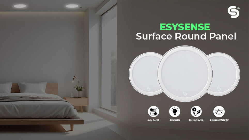 Motion Sensor Round Panel