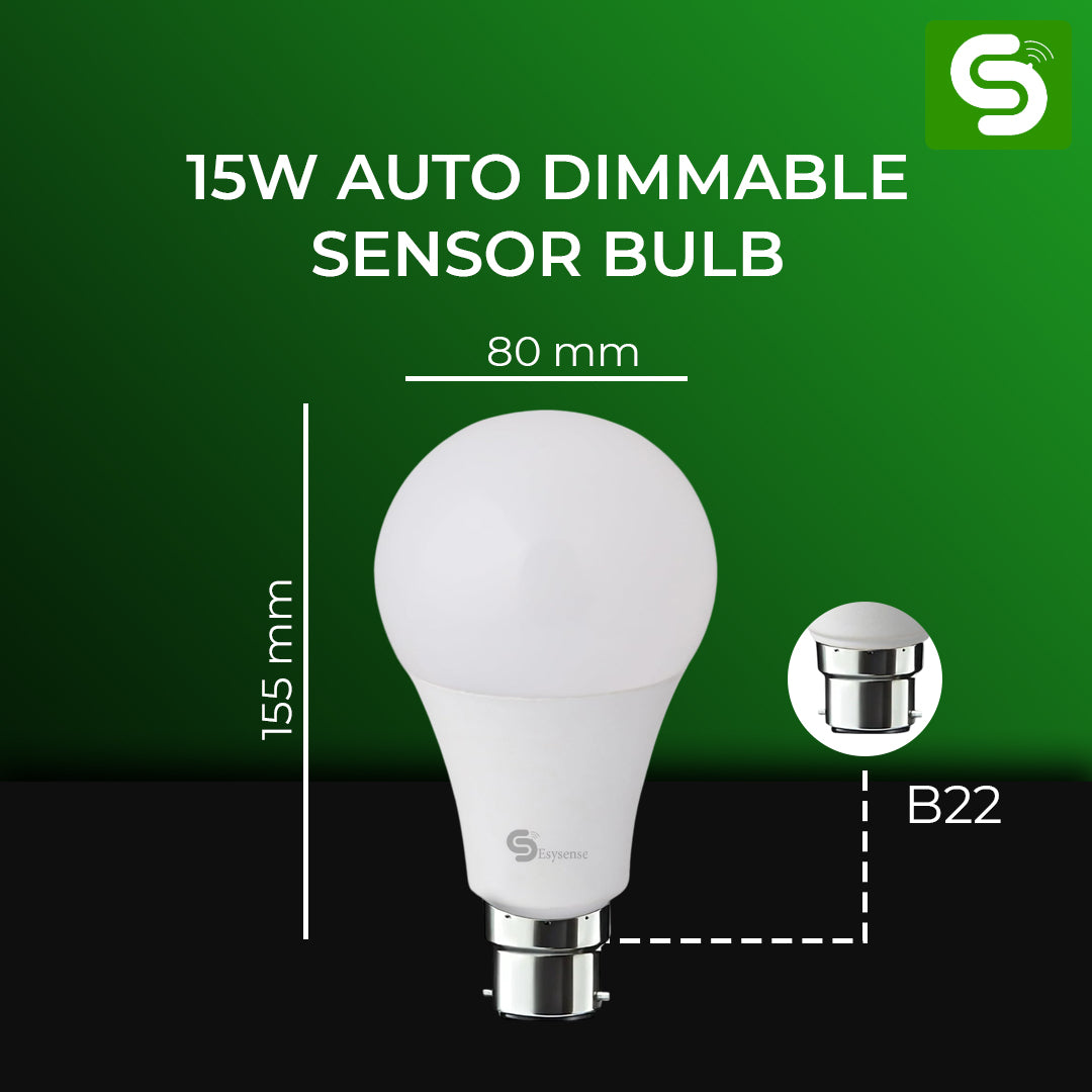 Motion Sensor Bulb, Day night Motion Sensor Bulb, Radar Motion Sensor Bulb, 15W sensor bulb, Auto on/off bulb, motion sensor, radar motion sensor bulb,motion sensor led dimmable bulb,auto dimmable bulb,motion sensor bulb,motion sensor bulb price,motion sensor bulb low price,motion sensor bulb price in india,best motion sensor bulb price,buy motion sensor bulb,motion sensor bulb for home,bulb for home,motion sensor led bulb,esysense,led bulb,motion sensor light,motion sensor light price,best motion sensor