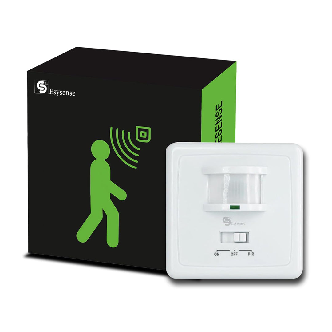 PIR Wall Mount Concealed Motion Sensor, 160° Wall Mount PIR Motion Detector, Upto 6m Detection Range, Motion sensor, motion sensor wall mount, concealed wall mount, concealed motion sensor light