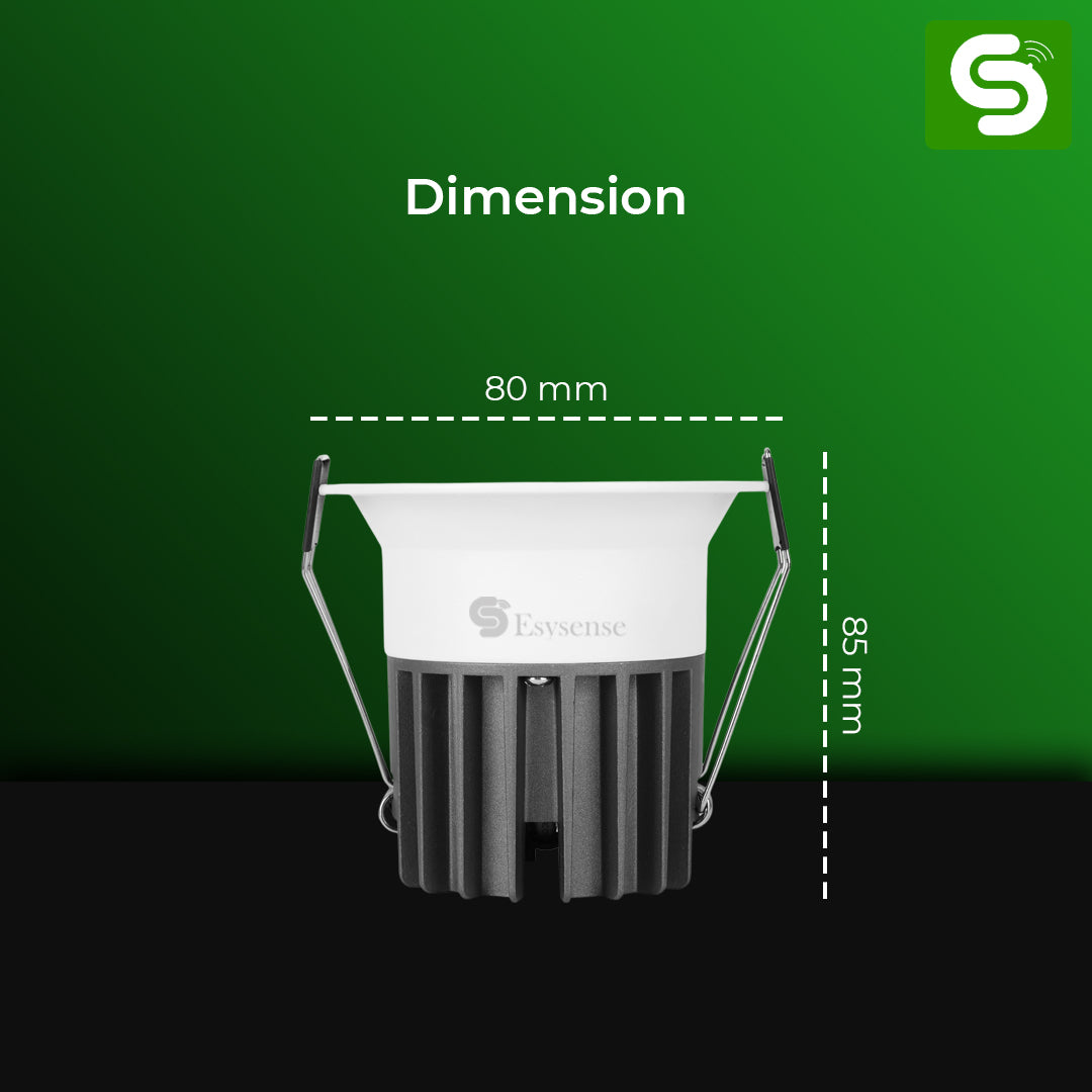 Esysense 12W LED COB Light | Warm White Light | Recessed Ceiling LED Light