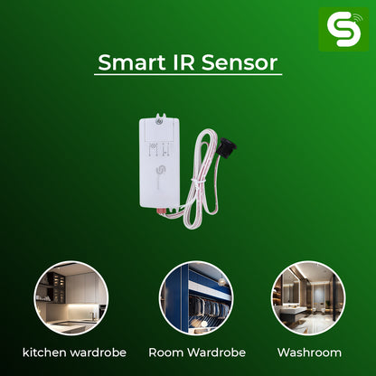 Wardrobe and Cabiner IR sensor | Compact IR Motion Sensor for Wardrobe and Cabinets | ESY-M20