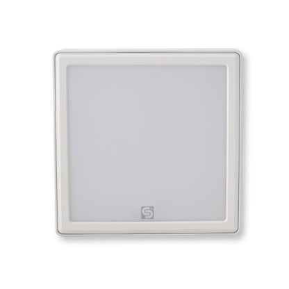 ESYSENSE| Auto Dimmable | surface Ceiling Mount| Square Panel light| 12W| 6500k