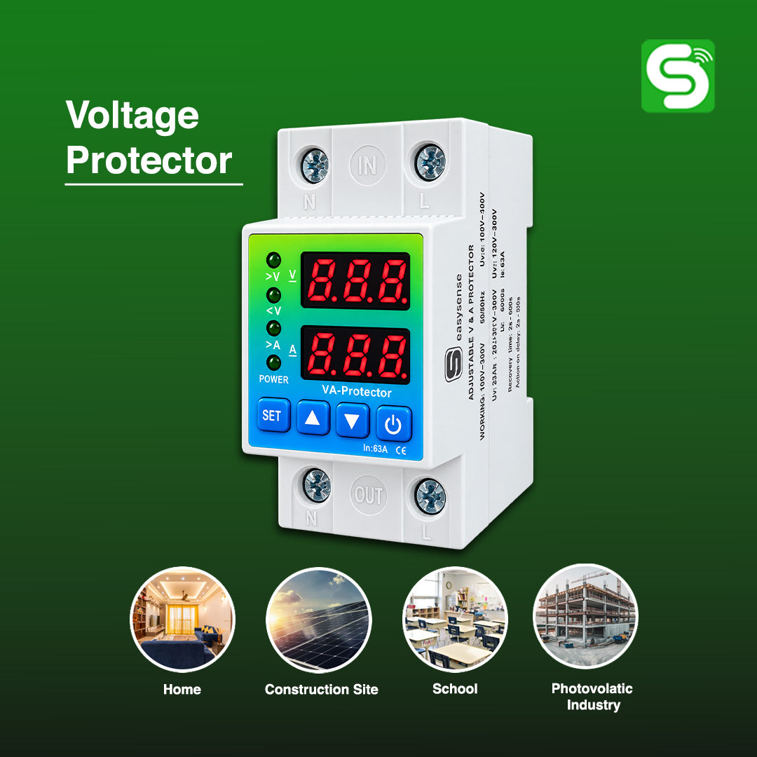 Voltage Protector | Overvoltage & Undervoltage Protection | ESY-M43