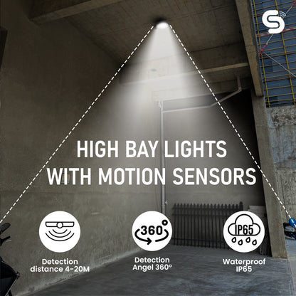 ESYSENSE | Microwave Sensor | Highbay Motion Sensor | Auto Dimmable