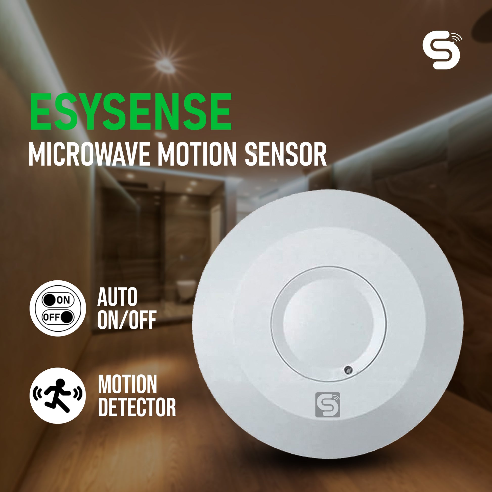 Ceiling Microwave Motion Sensor