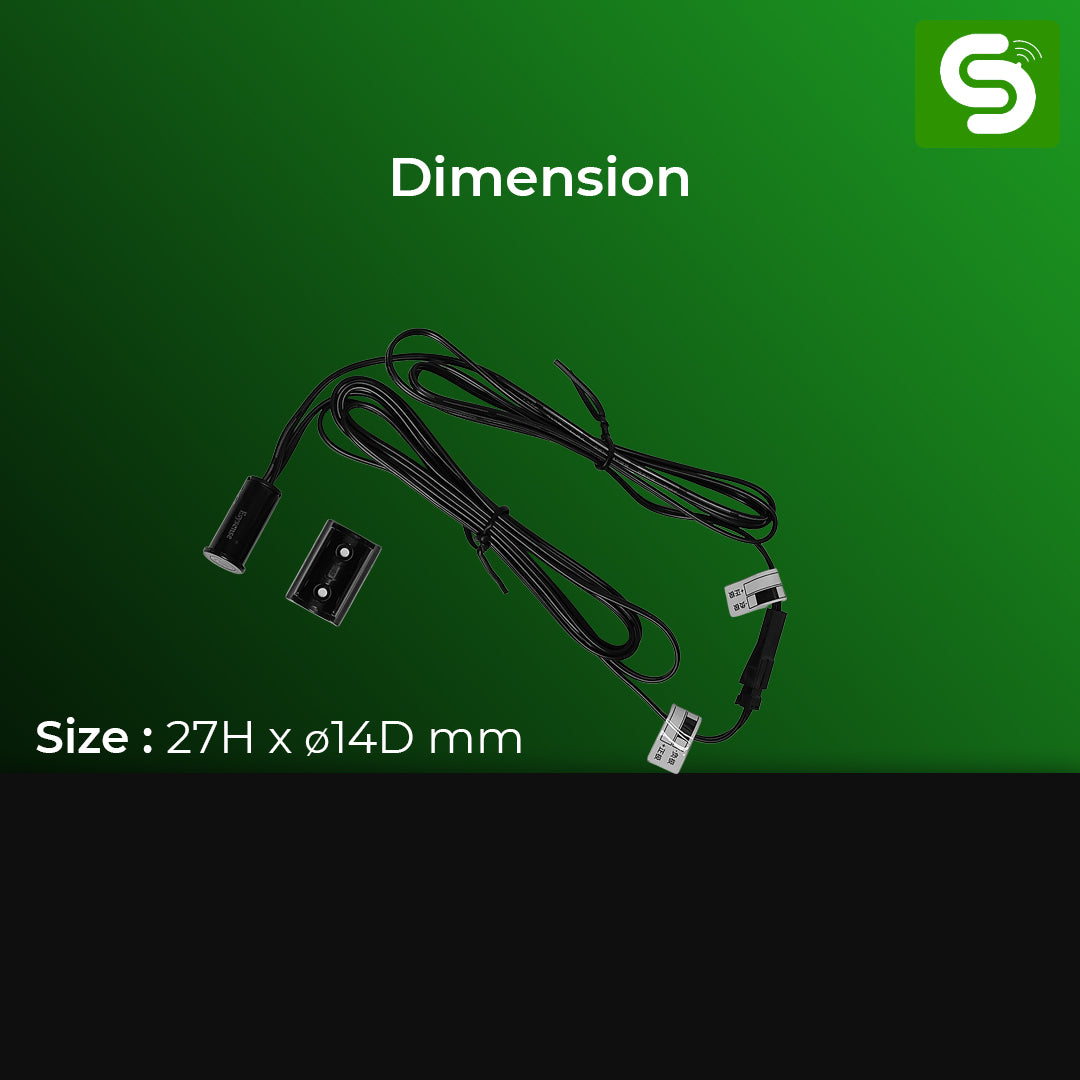 IR touch sensor specifications 12-24V DC 60W 200cm cable 8cm detection smart dimming IP20