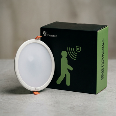 Motion Sensor Round Panel Light, Concealed + Auto Dimmable | 15W