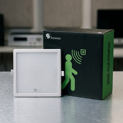 Motion Sensor Concealed Square Panel Light 15W – Esysense LED Panel with Auto On/Off and 360° Motion Detection