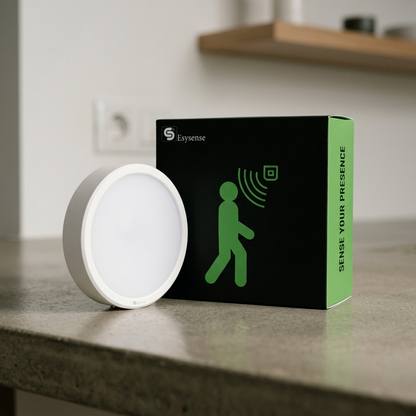 20W auto dimmable motion sensor round LED panel light surface mount ceiling 360 degree India
