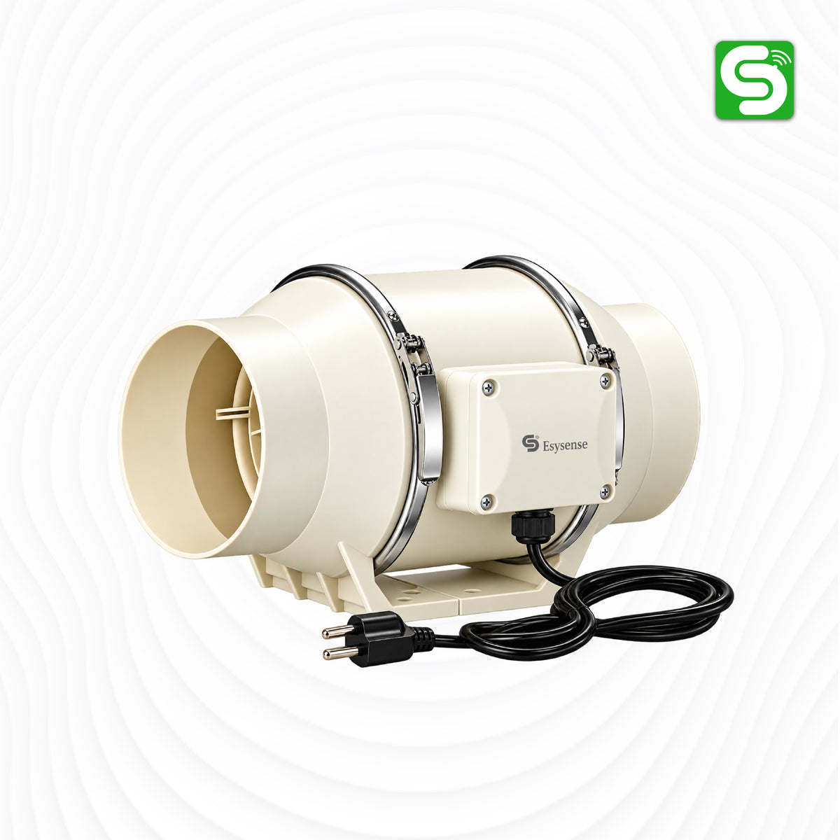 ESYSENSE Esy- Flow14-8 Inch Inline Duct Fan – Ultra Silent High-Airflow Ventilation Fan