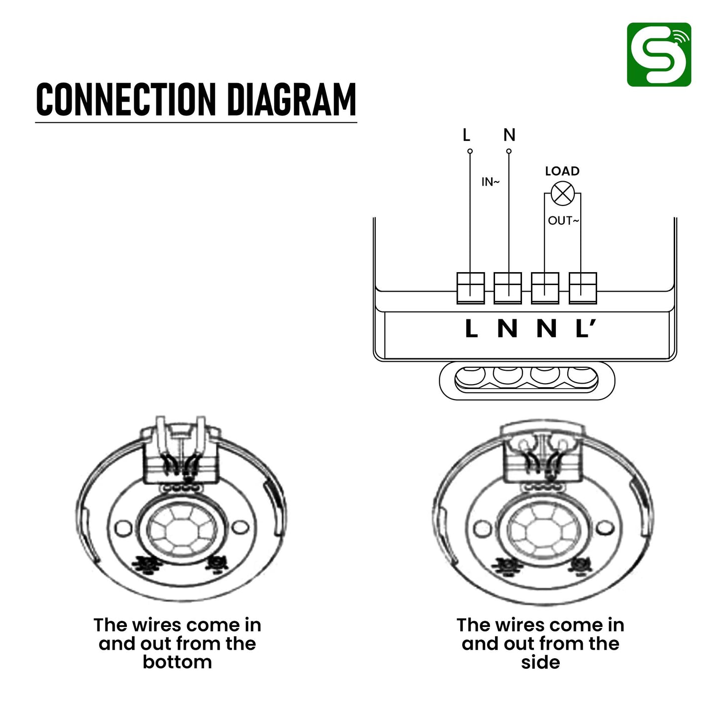 Infrared Motion Sensor connection