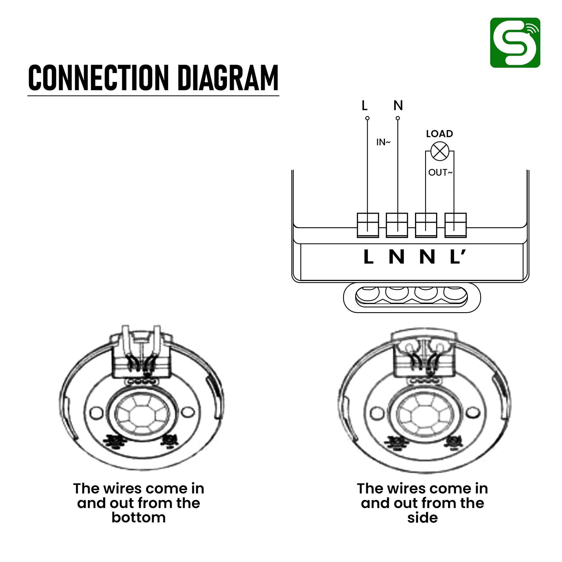 Infrared Motion Sensor connection