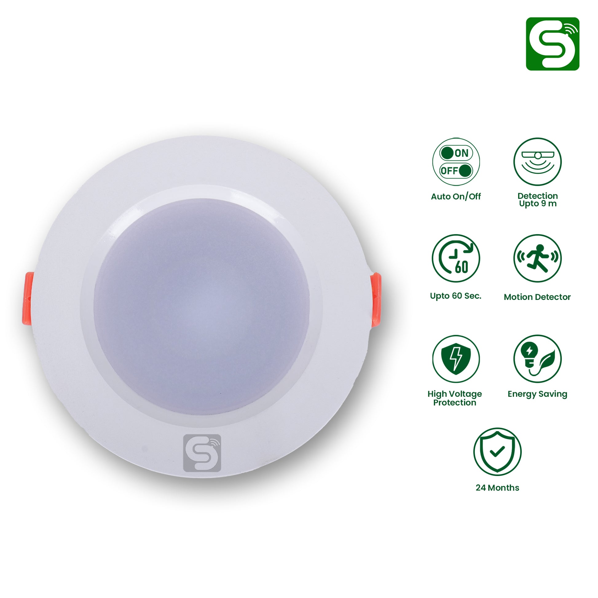  Microwave Motion Sensor Light