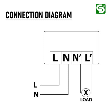 Microwave Motion Sensor connection diagram 