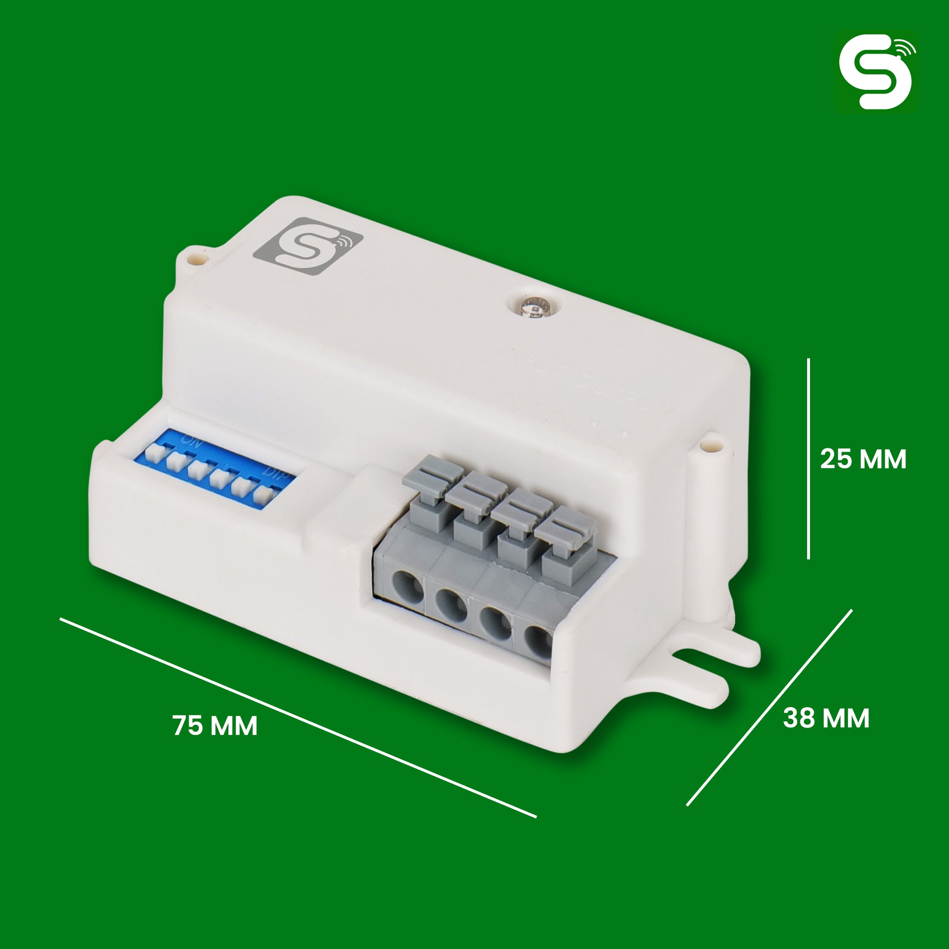 Microwave Motion Sensor dimension