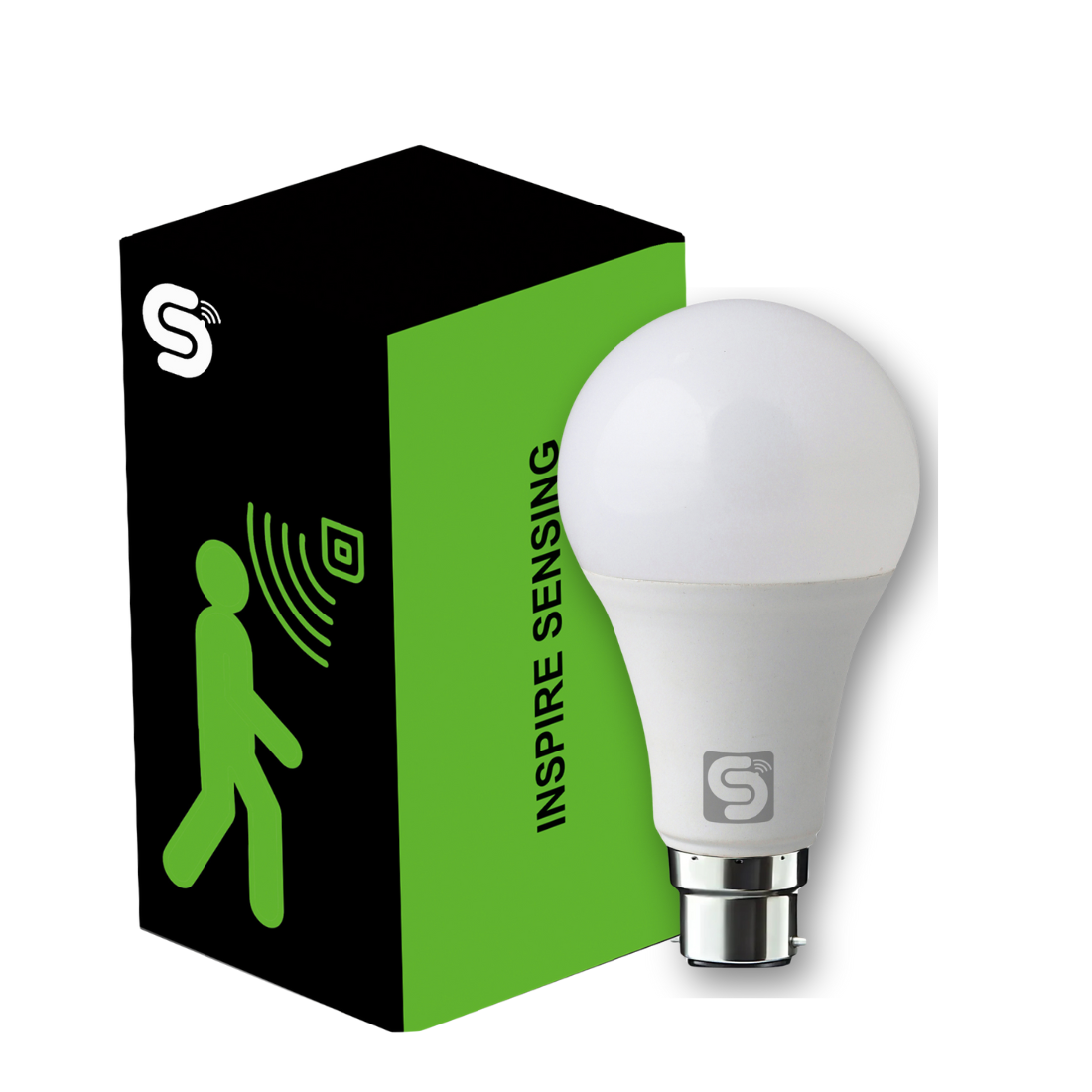 ESYSENSE | Motion Sensor Bulb | 10W Radar LED Bulb for Home | B22 Motion LED Bulb | Cool White (6500k)