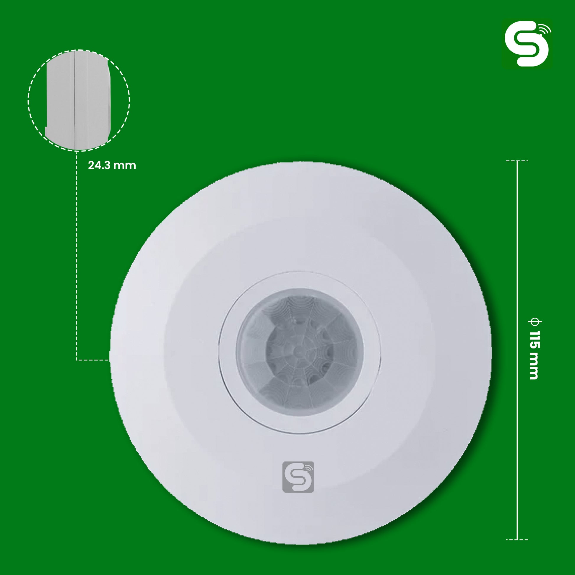 PIR Motion Detector Sensor dimension