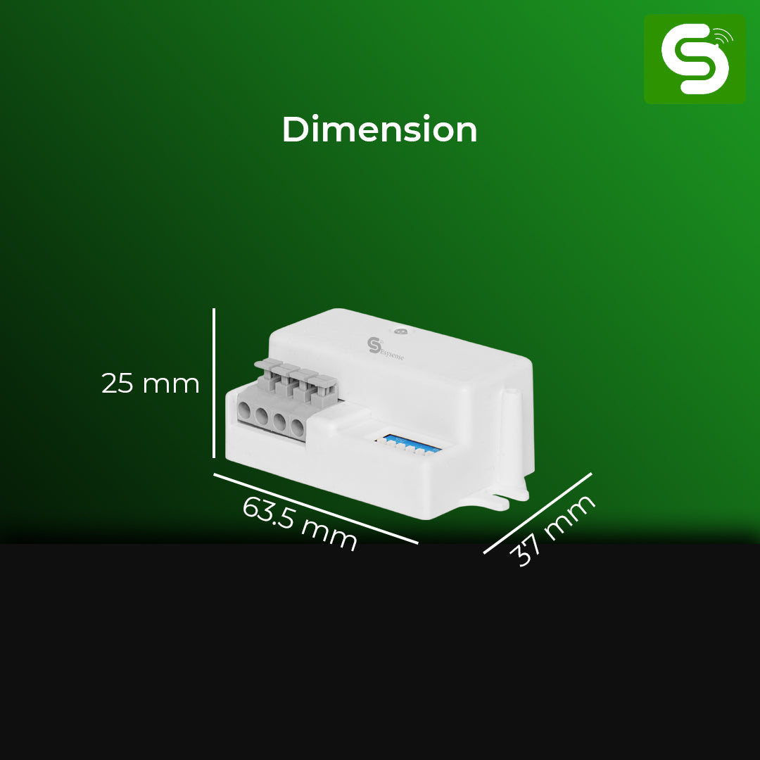 Automatic Motion Sensor for Parking Lots, Stairwells, and Utility Rooms