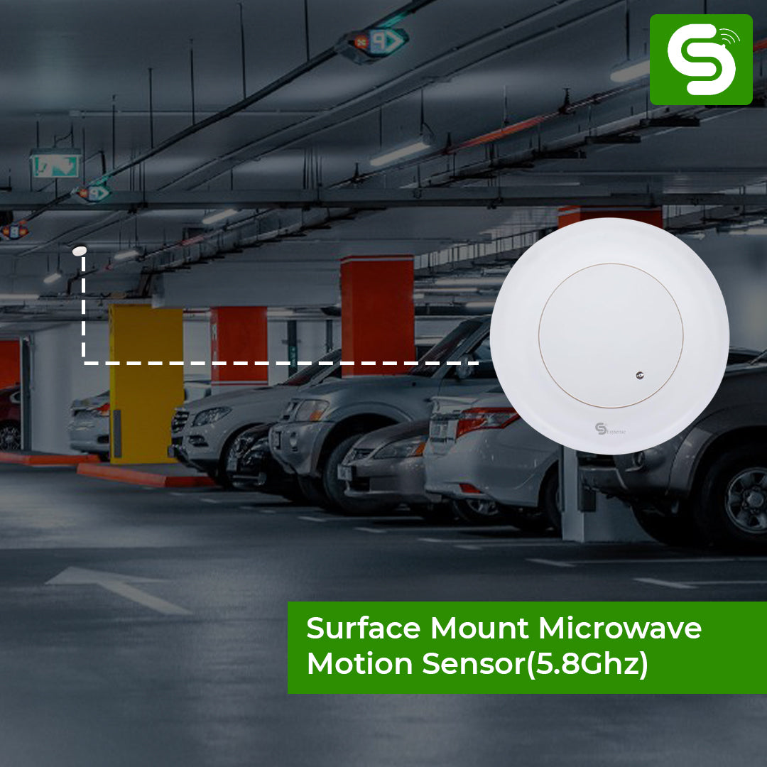 Compact Round Microwave Sensor Dimensions 102mm Diameter for Easy Mounting