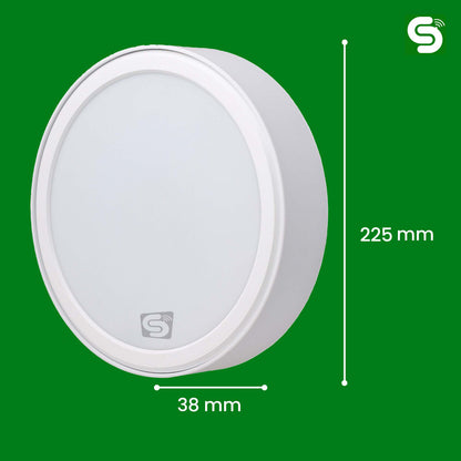 auto dimmable round panel light 