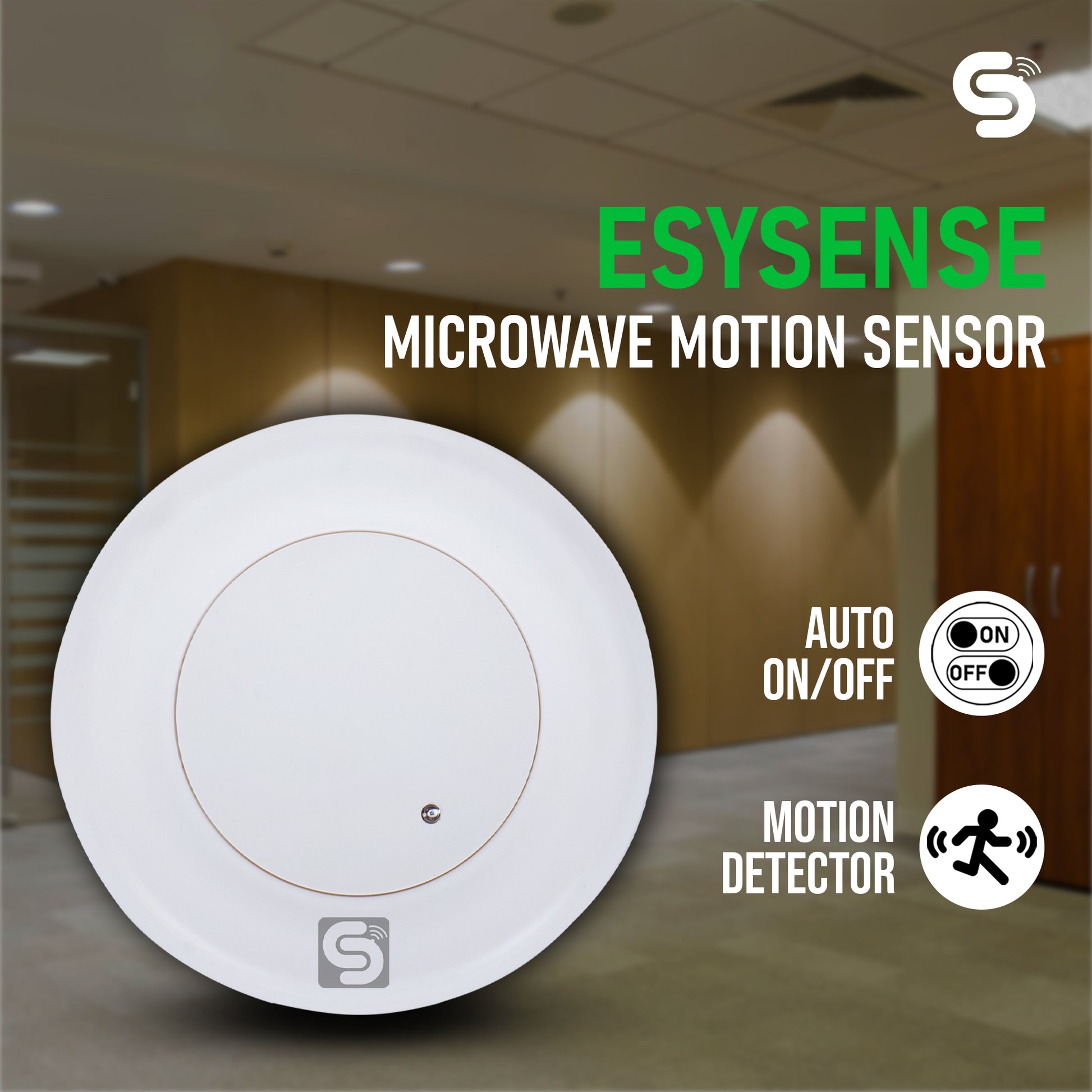 microwave Ceiling Mount Sensor