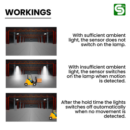 microwave High-Bay motion sensor