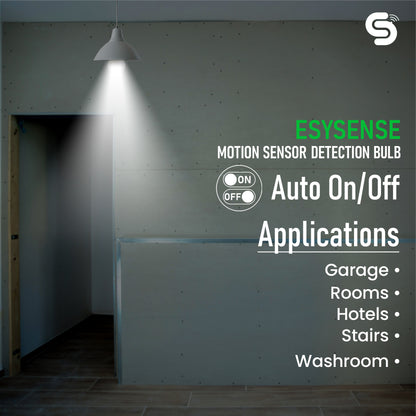 motion sensor led bulb 7w