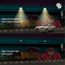 motion sensor outdoor foot light working 