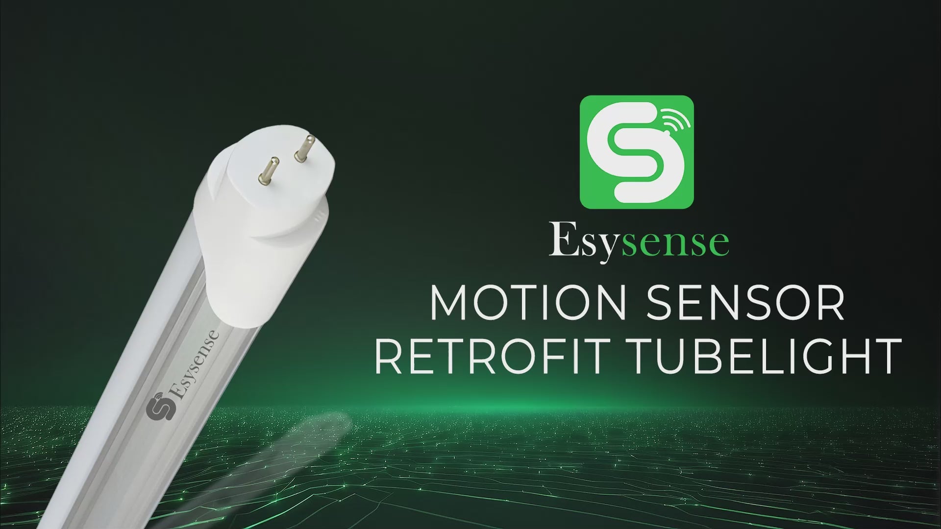 Retrofit motion sensor tubelight, motion sensor tubelight, auto on/off motion sensor tubelight, auto dimmable motion sensor tubelight