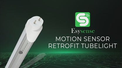 Retrofit motion sensor tubelight, motion sensor tubelight, auto on/off motion sensor tubelight, auto dimmable motion sensor tubelight