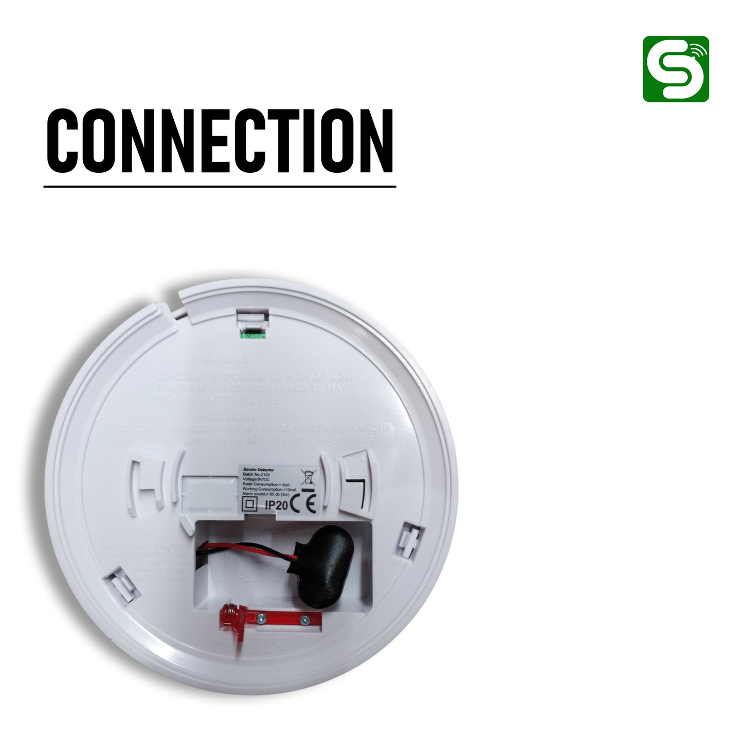 smoke detector connection 